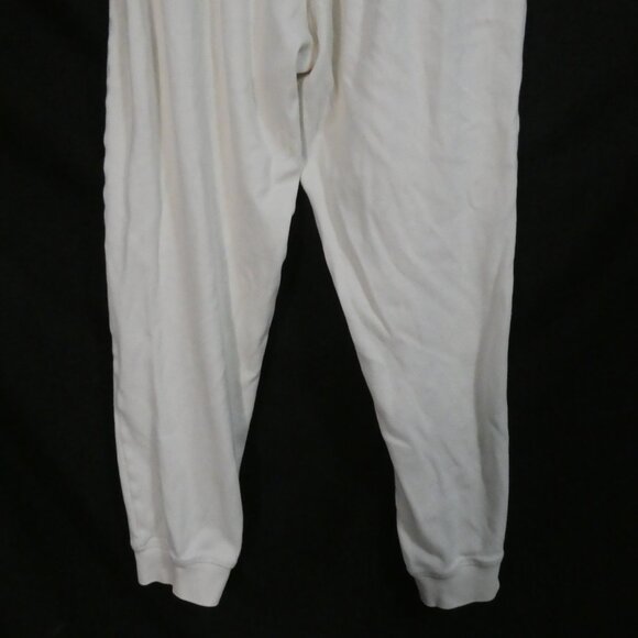 PJ MAMMA | large | Ivory Elastic Waist Tapered Sweatpants With Pockets - Picture 14 of 16